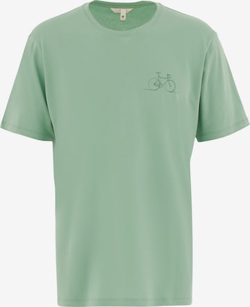 Organication T-Shirt in Grün: Vorderseite