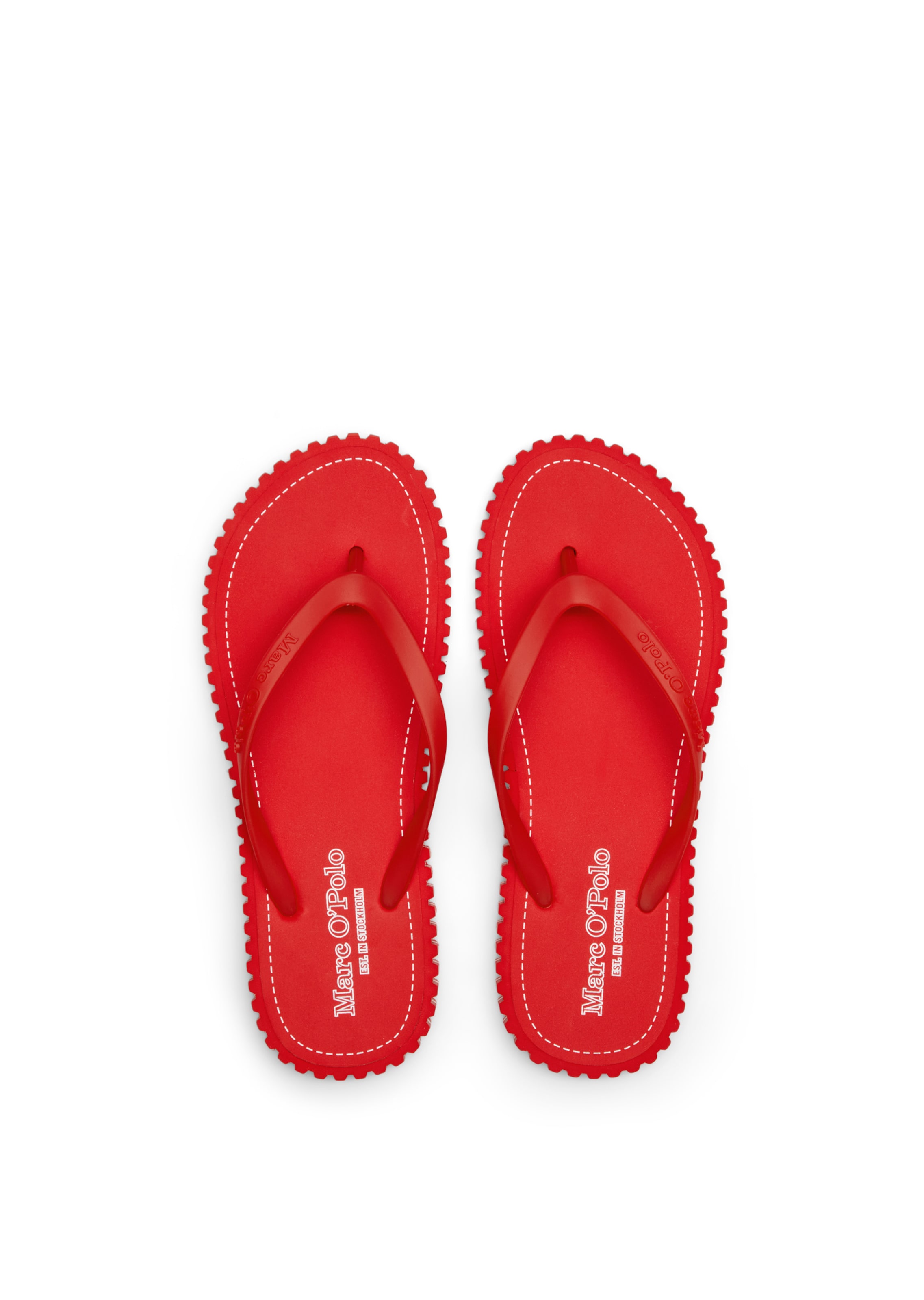 Marc O'Polo T-bar sandals in Red