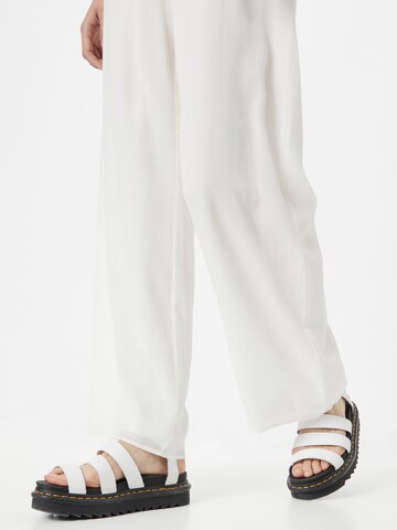 Wide Leg Pantalon Calvin Klein Jeans en blanc