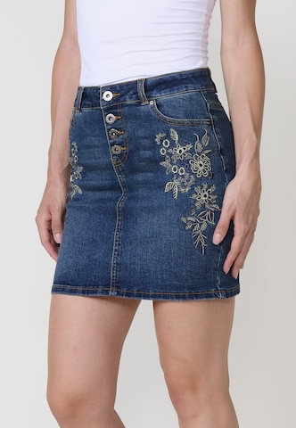 KOROSHI Φούστα σε μπλε