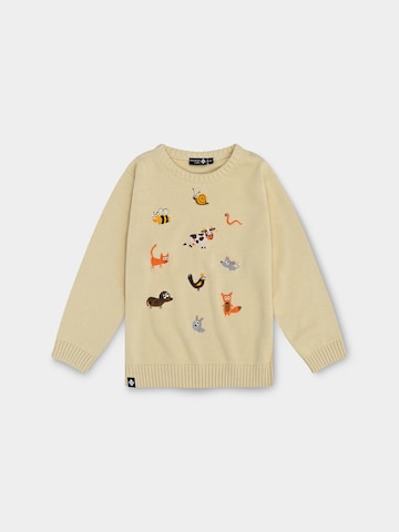 Bavarian Caps Pullover 'Tierfest'‌‌‌ in Beige