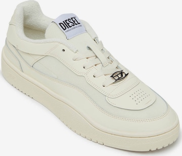 DIESEL Sneakers 'S-Oval' in Beige: front