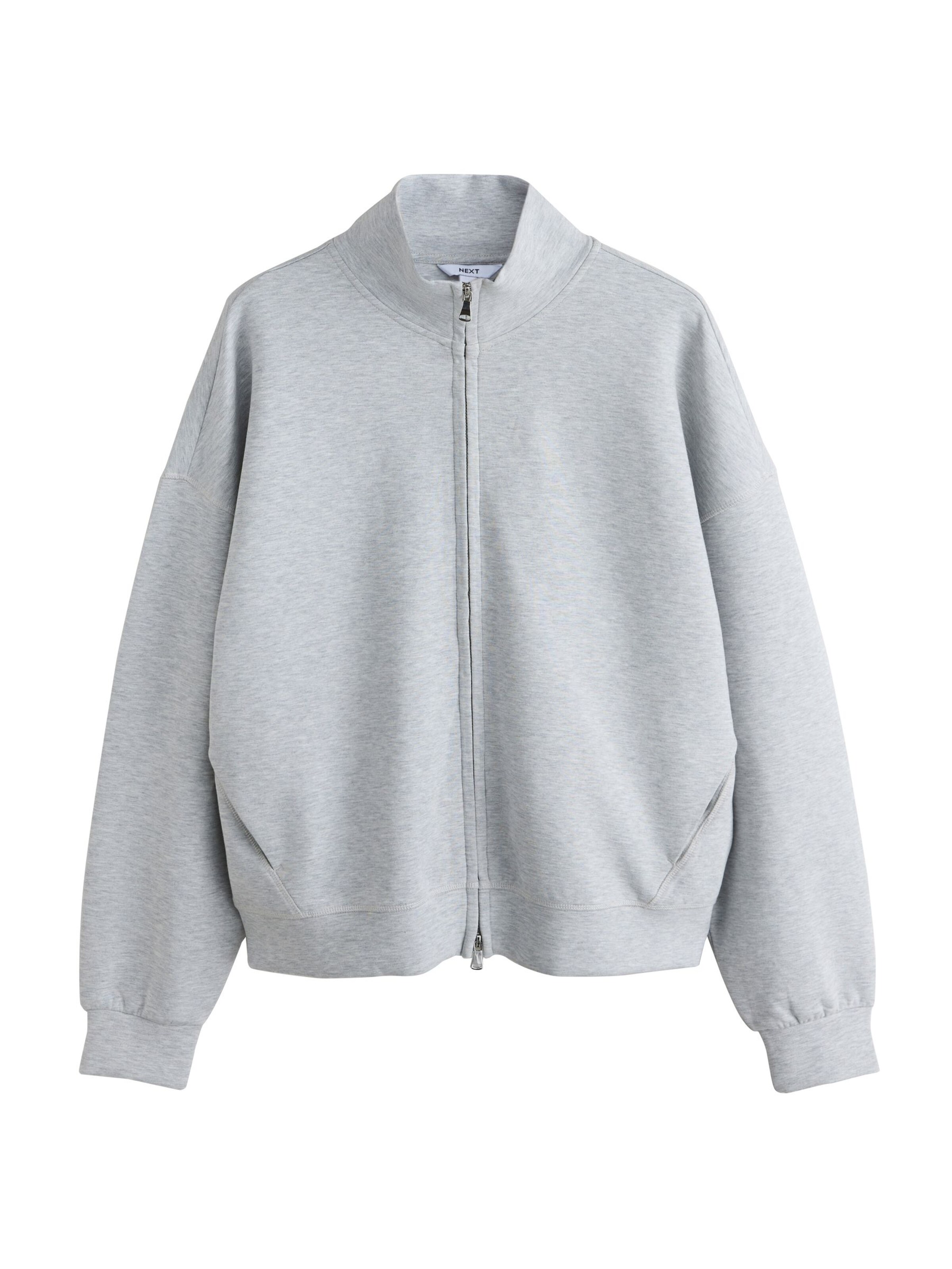 Giacca di felpa di Next in grigio: frontale