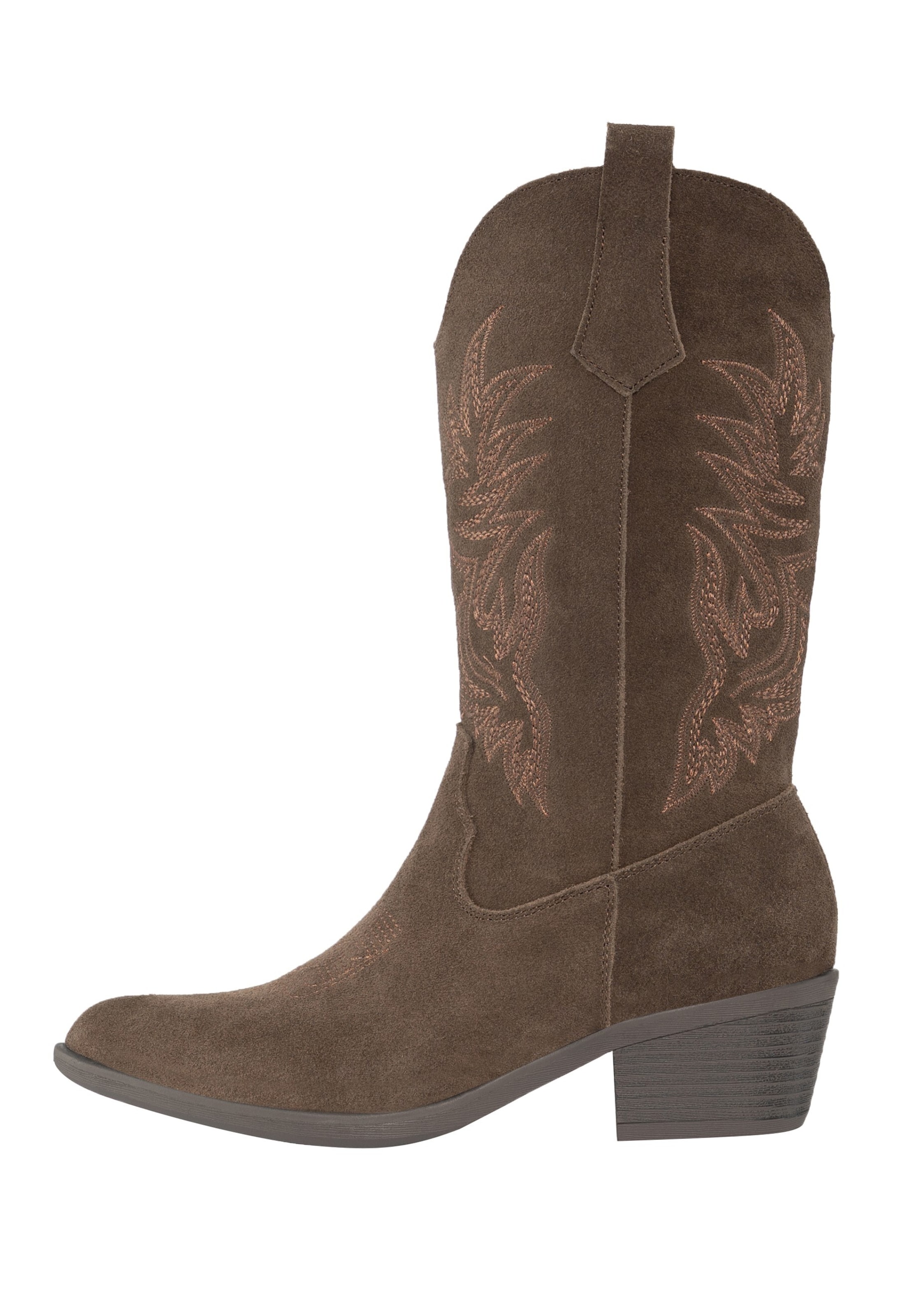 Salinyang Comwboystøvler i brun