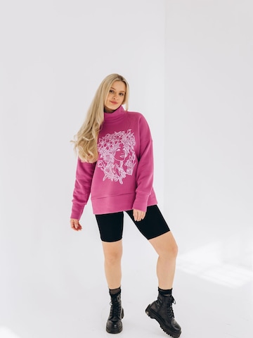 RADADA Sweatshirt 'SPRING in my mind' in Pink
