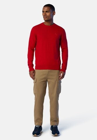 North Sails Strickpullover in Rot