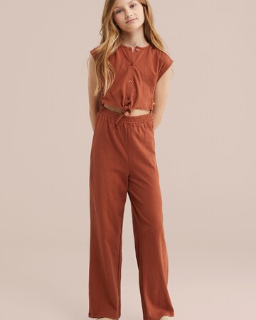 WE Fashion Kezeslábasok - barna