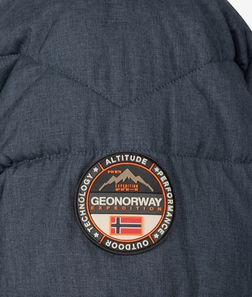 Geo Norway Winter Jacket in Blue