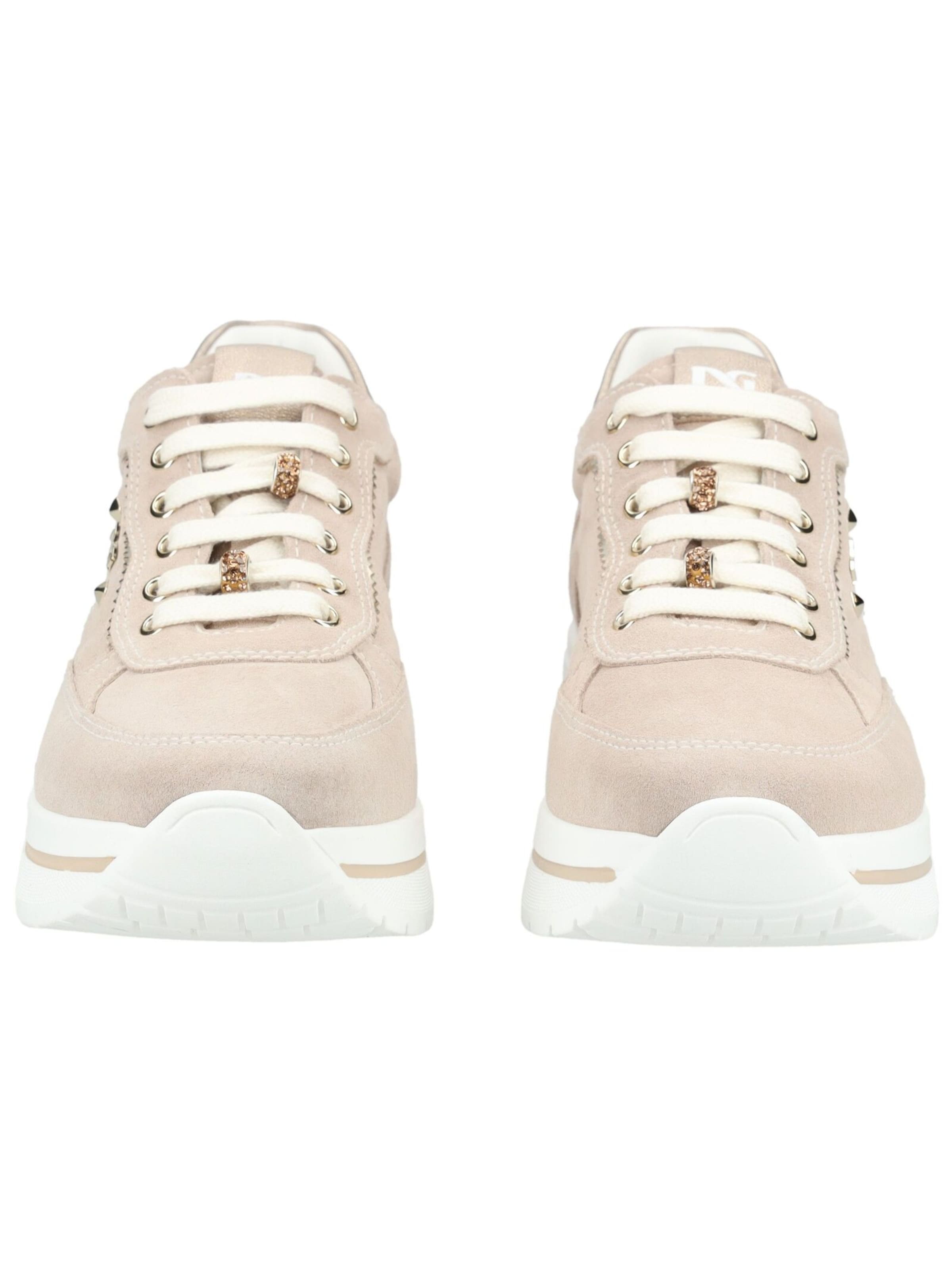 Baskets basses Nero Giardini en beige