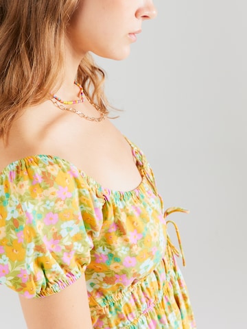 Robe d’été 'SUN KISSED' BILLABONG en jaune