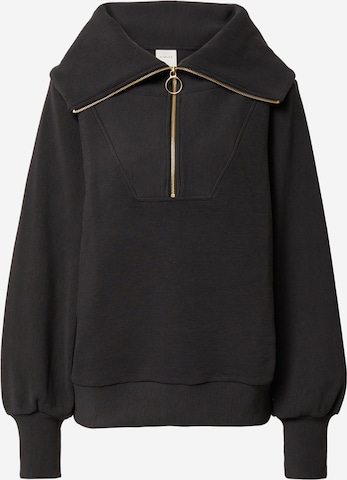 Varley Athletic Sweatshirt 'Vine' in Black: front