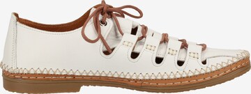 COSMOS COMFORT Lace-Up Shoes in White