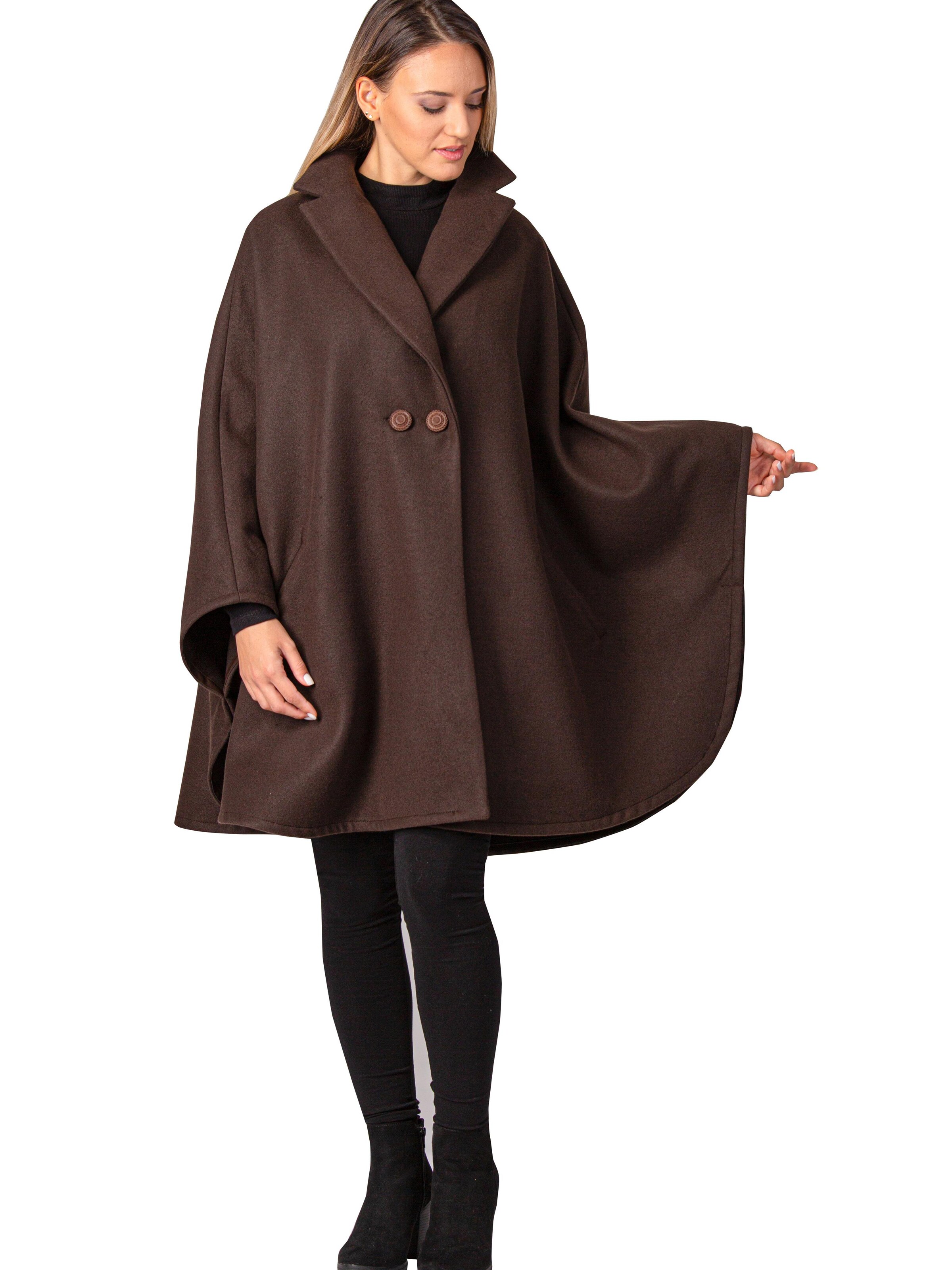 Cappotto di mezza stagione 'Jasmine' di Nikka Place in marrone