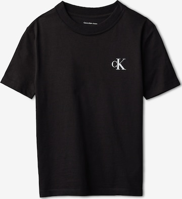 Maglietta di Calvin Klein Jeans in nero: frontale