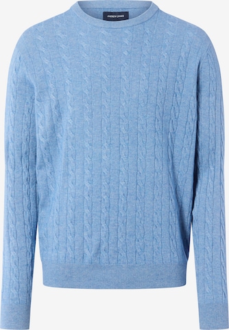 Pull-over Andrew James en bleu : devant