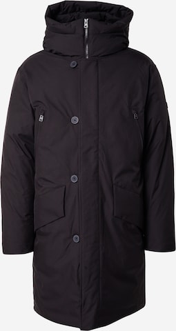 elvine Płaszcz zimowy 'Teodor' w kolorze czarny: przód