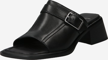 VAGABOND SHOEMAKERS Mules 'INES' in Black: front