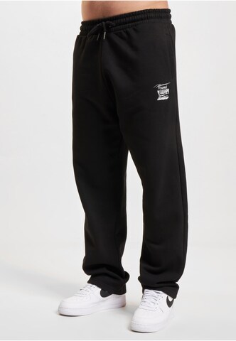 ROCAWEAR Regular Broek in Zwart