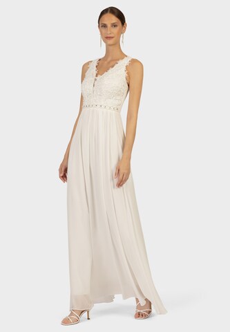 Robe de soirée Kraimod en blanc