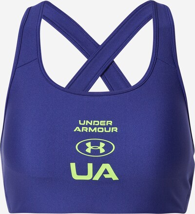 Sutien sport UNDER ARMOUR pe albastru / verde, Vizualizare produs