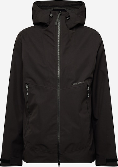 Didriksons Outdoor jacket 'BASIL' in Grey / Black, Item view