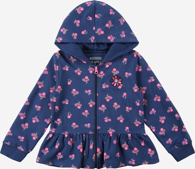 STACCATO Zip-Up Hoodie in Navy / Pink / Rose, Item view