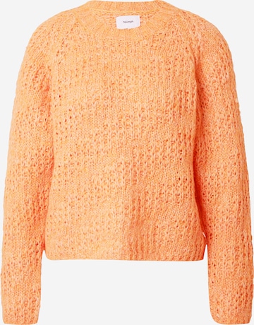 NÜMPH Sweater 'TELSA' in Orange: front