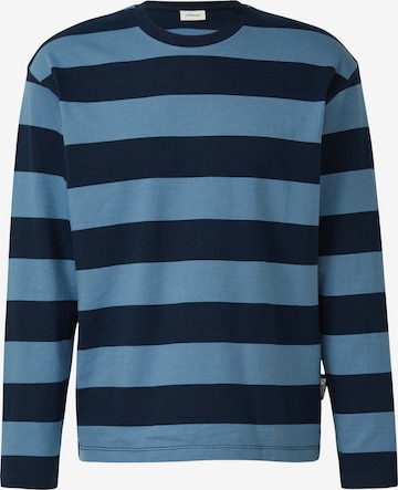 T-Shirt s.Oliver en bleu : devant