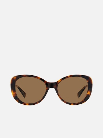 Polaroid - Gafas de sol 'Polaroid PLD 4154/S/X Blue 55/18/145 Women Sunglasses' en marrón: frente