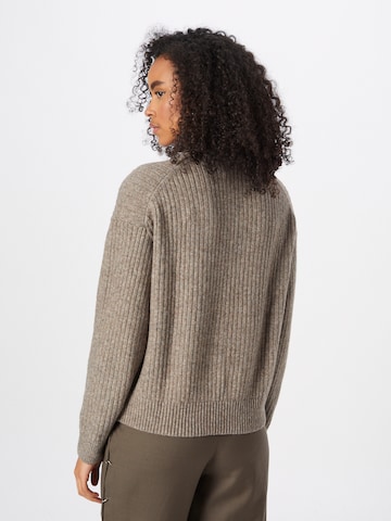 WEEKDAY Sweater 'Nicki' in Brown