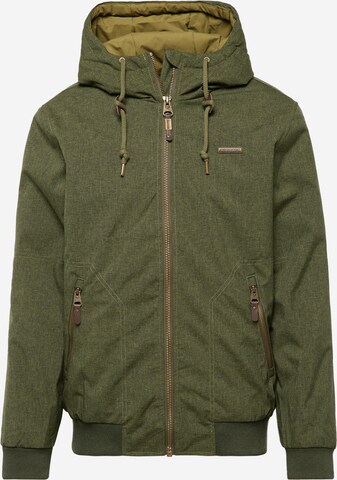 Ragwear Between-Season Jacket 'STEWIE' in Green: front