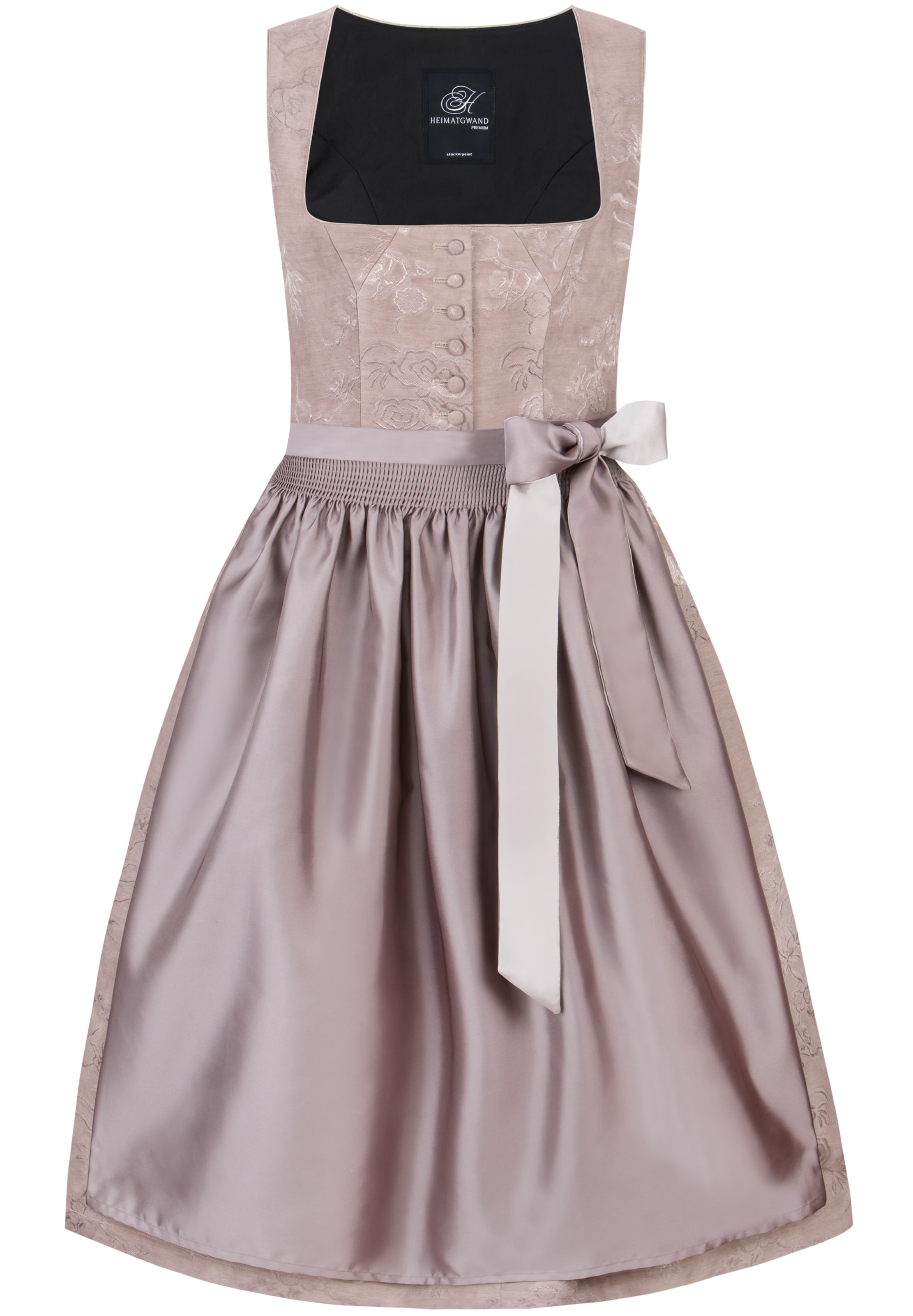 STOCKERPOINT Dirndl 'Marlene' in Lila: Vorderseite