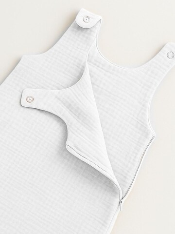 Sac de couchage 'Organic Cotton Summer Sleeping Bag' PAPATE en blanc