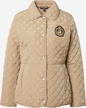 Veste mi-saison Lauren Ralph Lauren en beige : devant