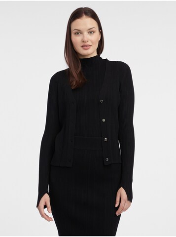 Orsay Knit Cardigan in Black