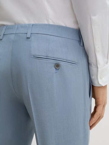 Coupe slim Pantalon à plis 'Blayr' JOOP! en bleu