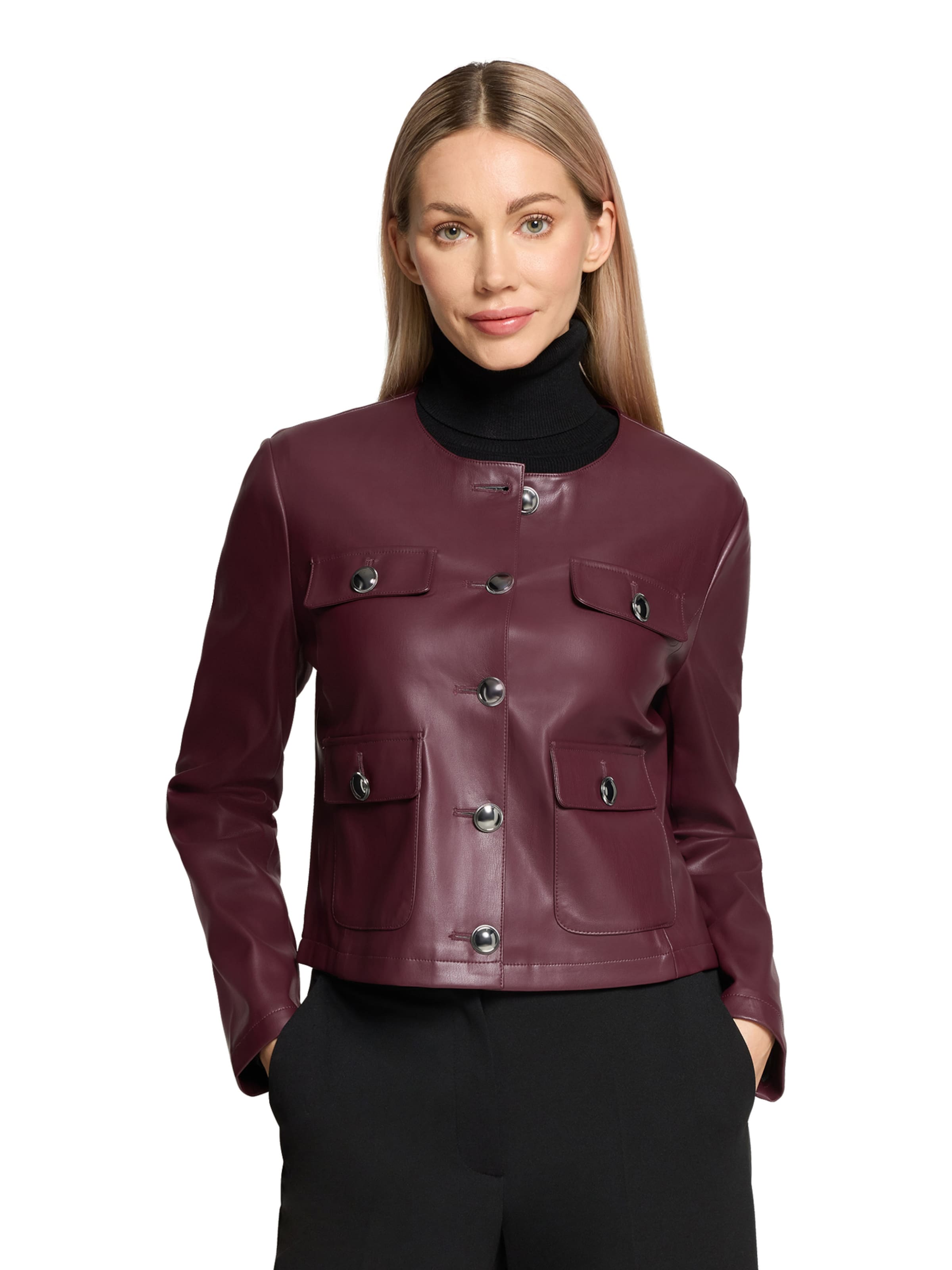 Betty Barclay Between-season jacket in Purple: front