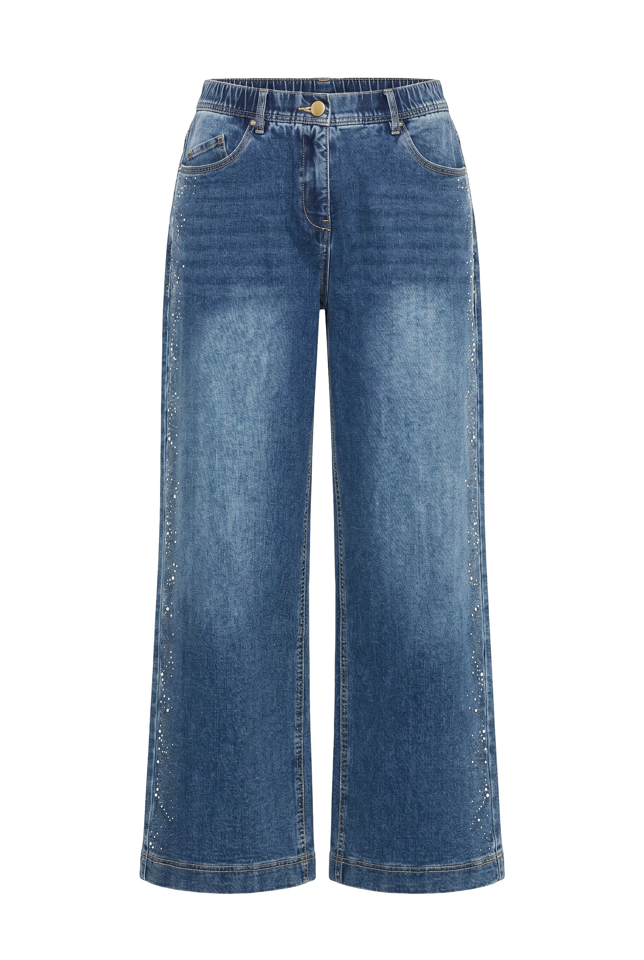 Ulla Popken Jeans in 32-34 in Blue denim, Item view