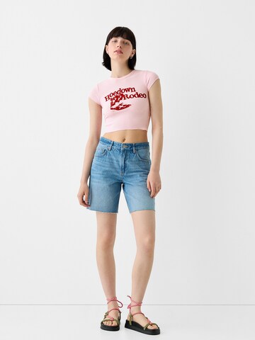 Maglietta di Bershka in rosa