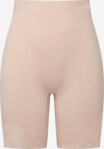 Ulla Popken Shaping Pants in Beige: front