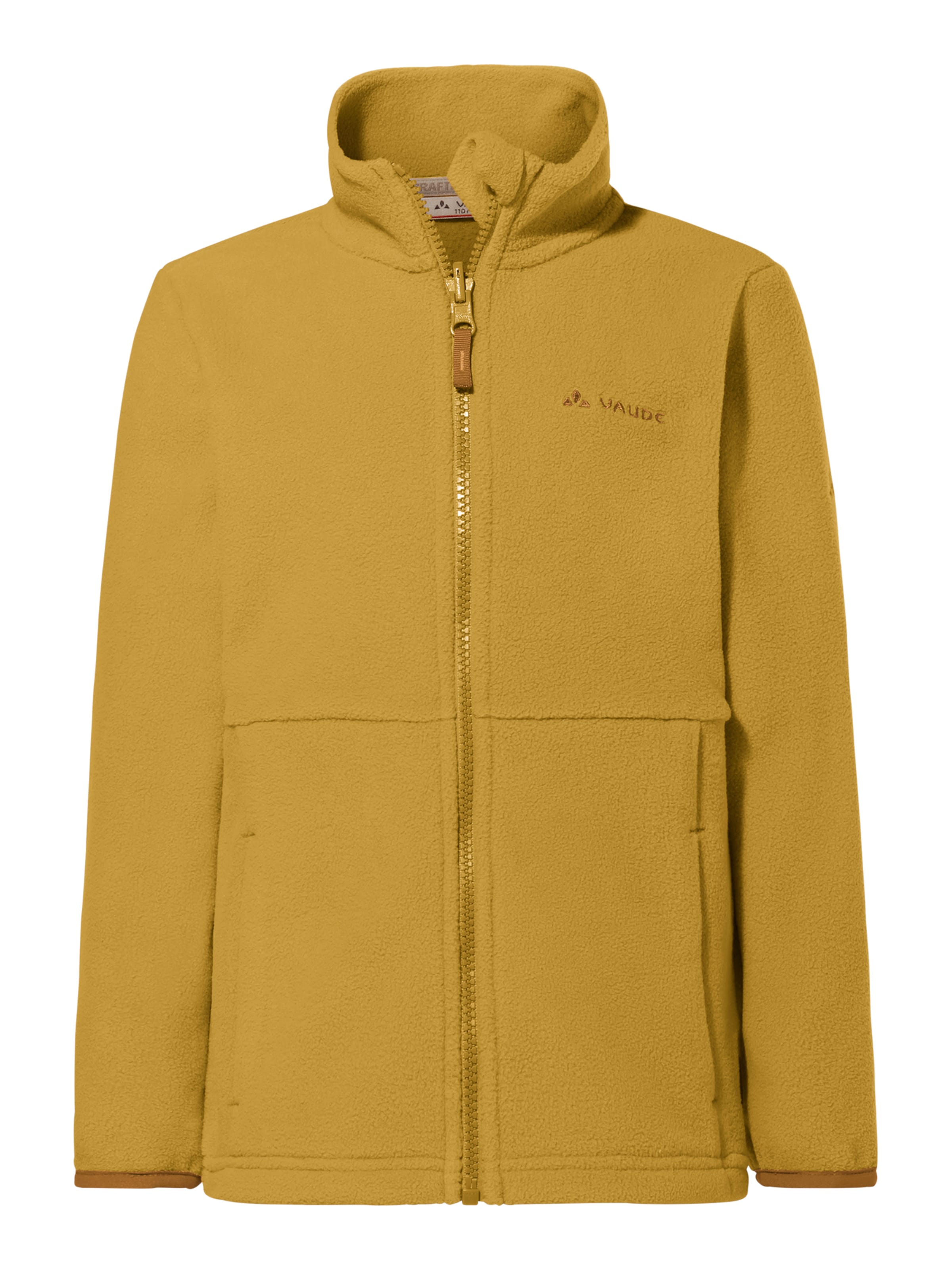 VAUDE Funktionsfleecejacke 'Pulex II' in Gelb: Vorderseite