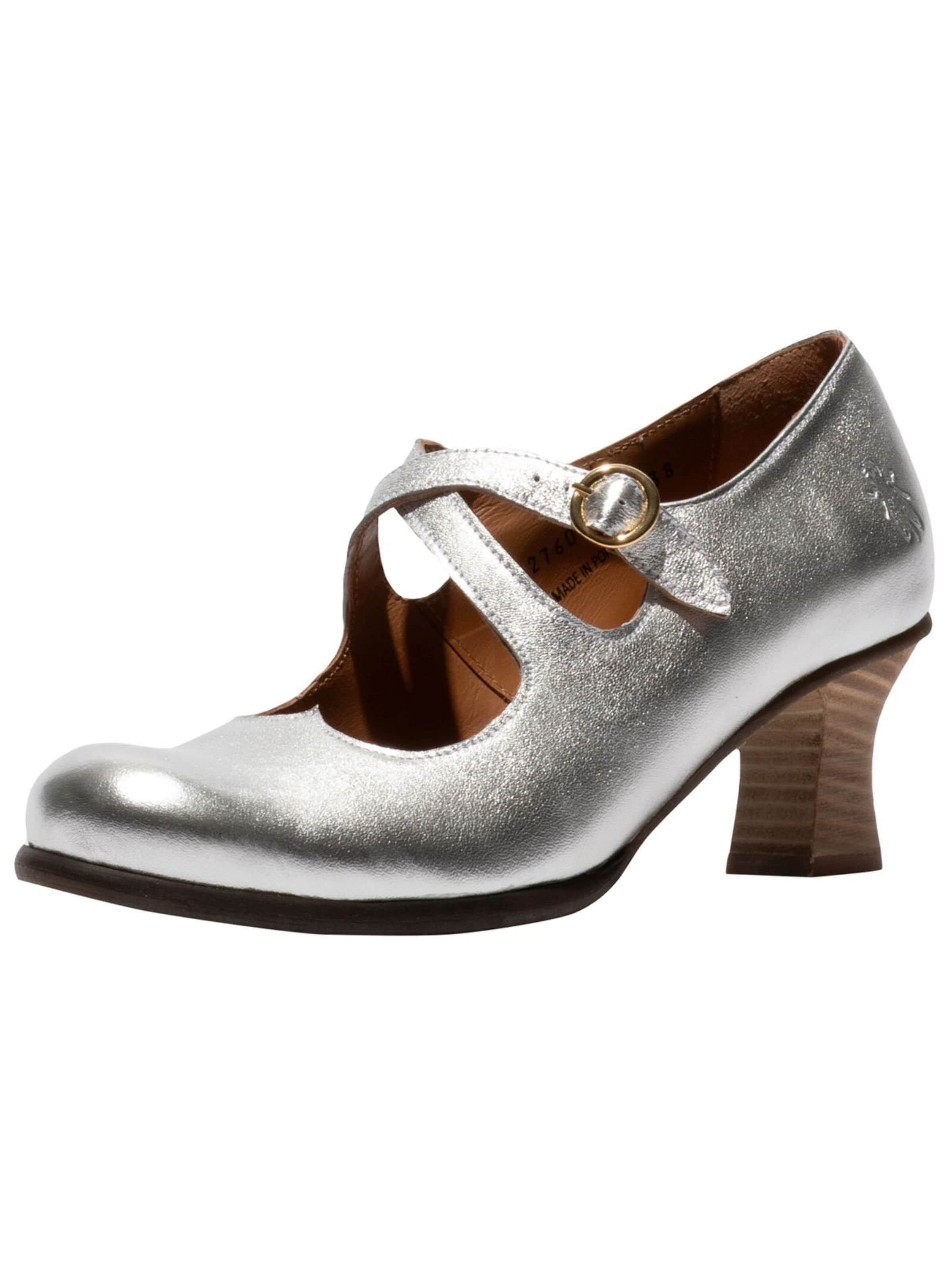 FLY LONDON Pumps in Silver: front