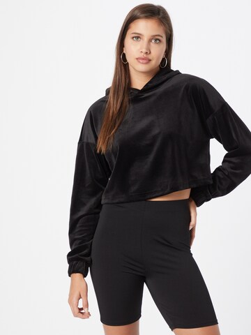 Sweat-shirt Urban Classics en noir : devant