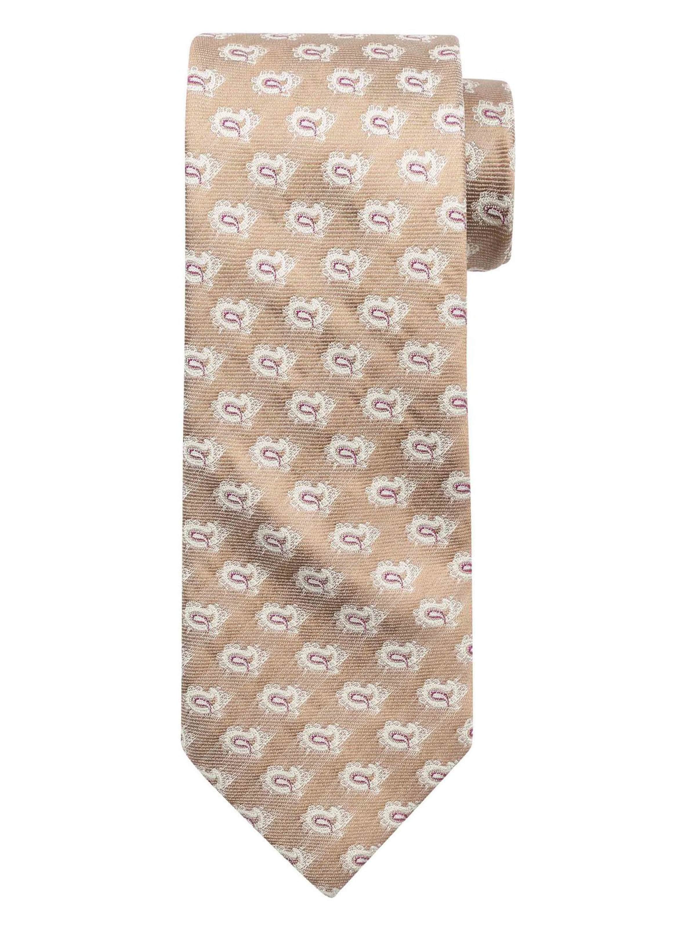 Suitable Stropdas in One Size in de kleur Beige, Productweergave