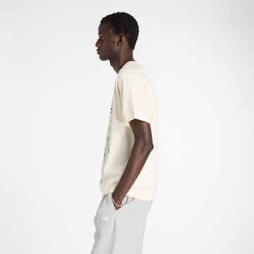 new balance Shirt 'Athletics Run Mural' in Beige