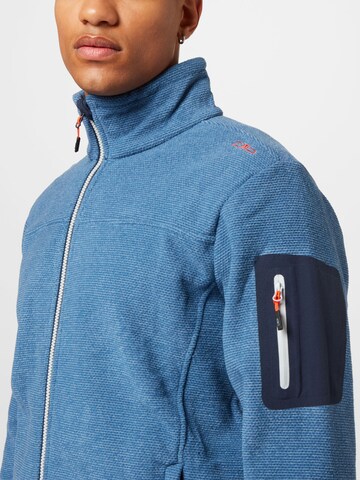 CMP Athletic Fleece Jacket in Blue