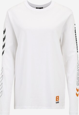Hummel Funkční tričko 'BIRK' – bílá: přední strana
