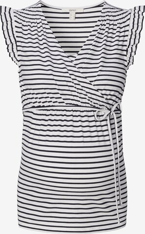 Esprit Maternity Top w kolorze niebieski: przód