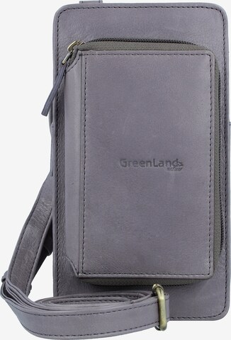 Custodia per smartphone di Greenland Nature in lilla: frontale