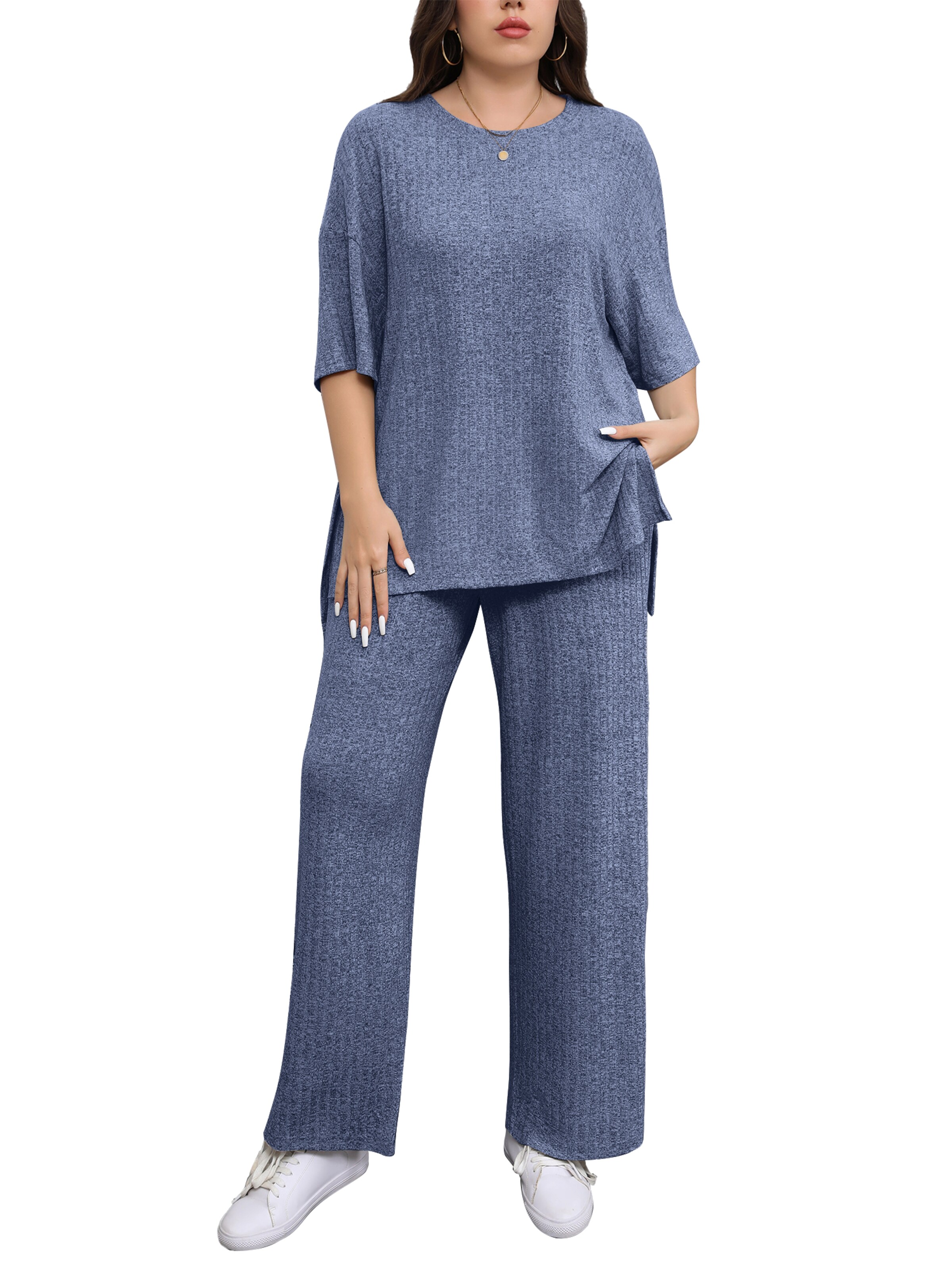 Imily Bela Domácí oblečení – modrá